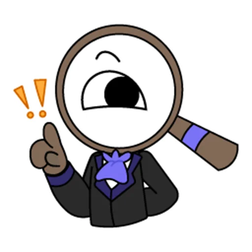 🔎 Стикер «Dandys World» для Telegram