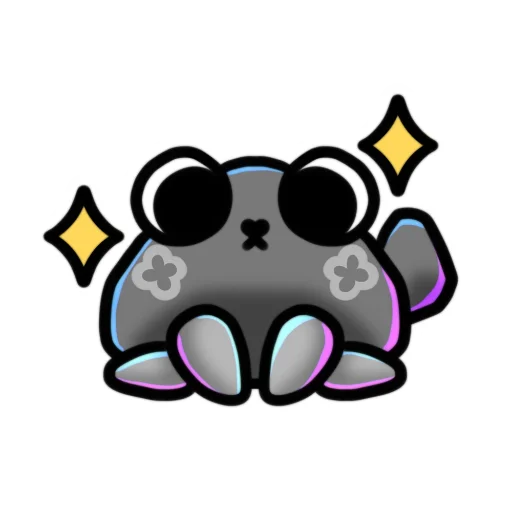 🪨 Стикер «Dandys World» для Telegram
