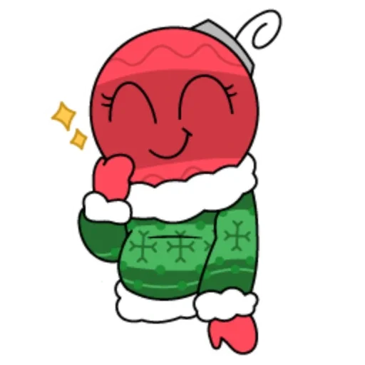 🎄 Стикер «Dandys World» для Telegram