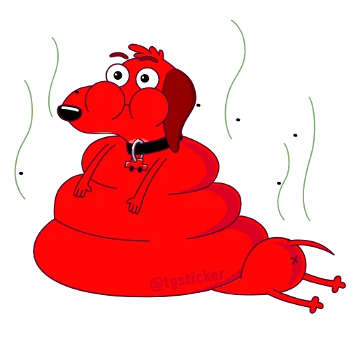 Стикер 4 Taxi Dachshund