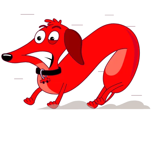 Стикер 19 Taxi Dachshund
