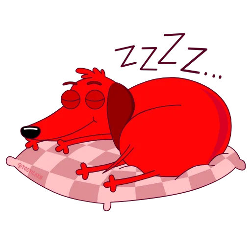 Стикер 17 Taxi Dachshund