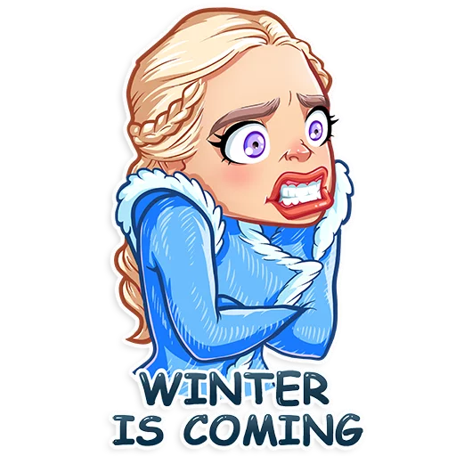 😖 Стикер «Daenerys Targaryen» для Telegram