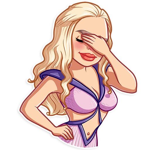 😐 Стикер «Daenerys Targaryen» для Telegram
