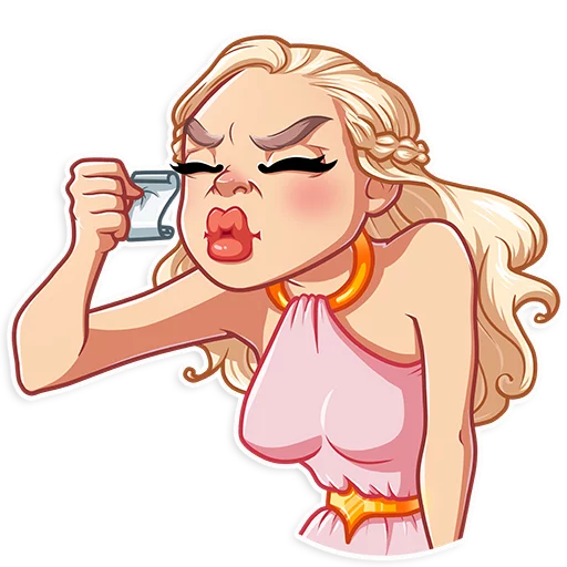 🤔 Стикер «Daenerys Targaryen» для Telegram