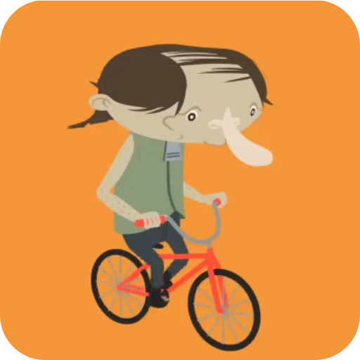 🚲 Стикер «Charlie inferno» для Telegram
