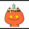 Стикер 11 🎃 Видеоанимированный набор эмоджи с Тыквой