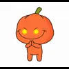 Стикер 17 🎃 Видеоанимированный набор эмоджи с Тыквой