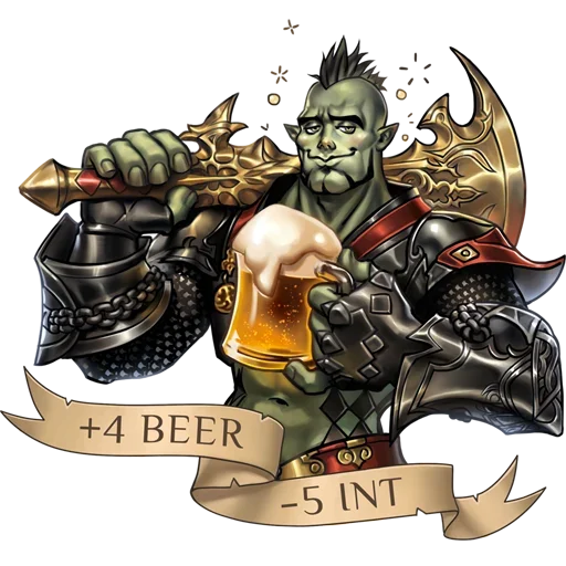 🍻 Стикер «Dalam World» для Telegram