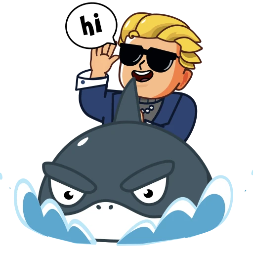 👋 Стикер «Danchoicoin.com» для Telegram