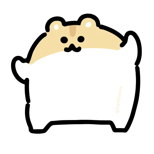 Стикер 36 Dancing Hamster