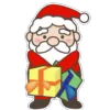 Стикер 6 Santa Claus