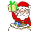 Стикер 42 Santa Claus