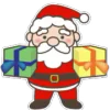 Стикер 16 Santa Claus