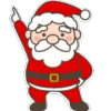 Стикер 25 Santa Claus