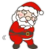 Стикер 56 Santa Claus