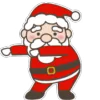 Стикер 60 Santa Claus