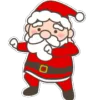 Стикер 38 Santa Claus