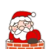 Стикер 44 Santa Claus
