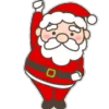 Стикер 33 Santa Claus