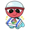 Стикер 29 🌈 Набор эмоджи по игре «Dandy's World»