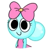 Стикер 33 🌈 Набор эмоджи по игре «Dandy's World»
