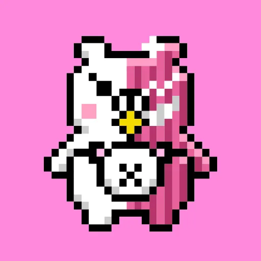 Стикер 20 #animals #anime #cartoons #game #pixel #static #vector