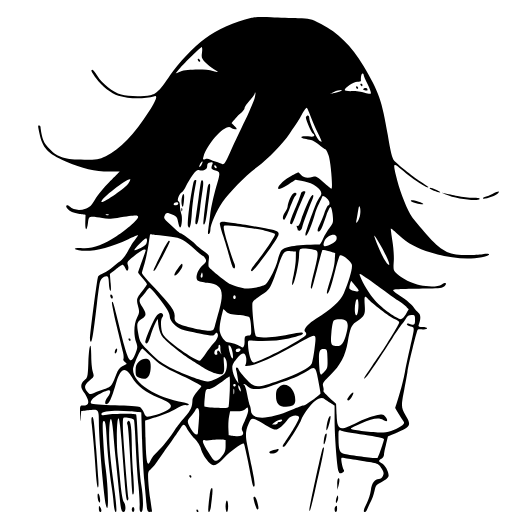 Стикер 21 Danganronpa adaptive HD