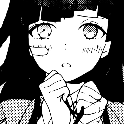 Стикер 19 Danganronpa adaptive HD
