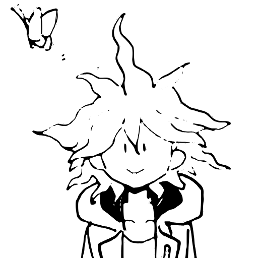 Стикер 9 Danganronpa adaptive HD