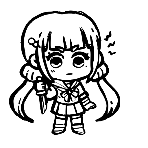 Стикер 47 Danganronpa adaptive HD