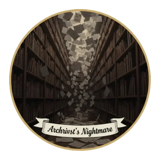 📚 Стикер «Dark Academia» для Telegram