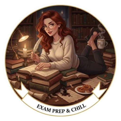 📚 Стикер «Dark Academia» для Telegram