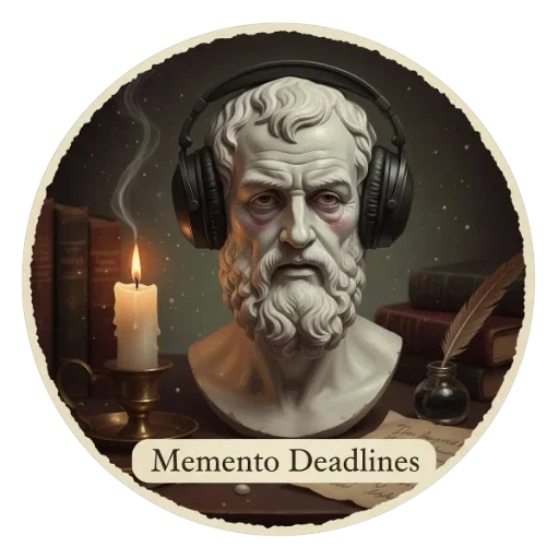 📚 Стикер «Dark Academia» для Telegram