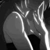 Стикер 25 Dark Anime