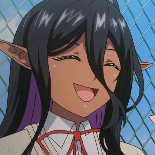 😂 Стикер «Yandere Dark Elf» для Telegram