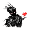 Стикер 24 ☠️ Darkness - эмоджи со всякой чернухой и крипотой