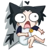 😳 Эмодзи «Тёмная Милшу» для Telegram