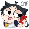 ☎️ Эмодзи «Тёмная Милшу» для Telegram