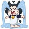 😭 Эмодзи «Тёмная Милшу» для Telegram