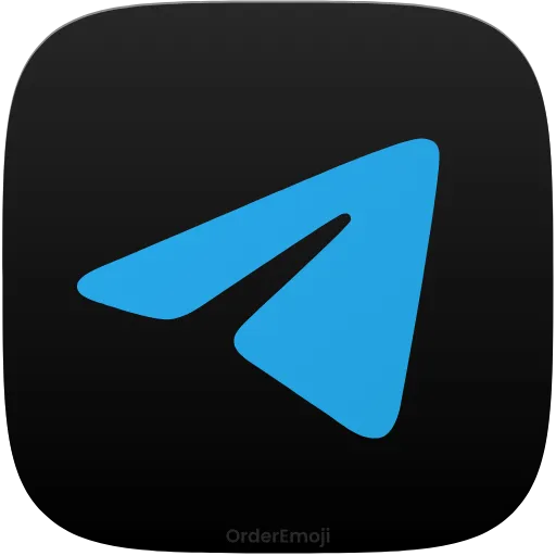 📱 Эмодзи «Dark Theme» для Telegram