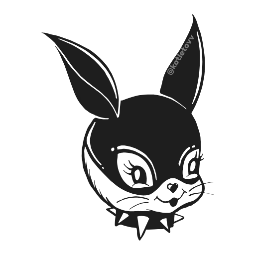 Стикер 44 Dark Vibes