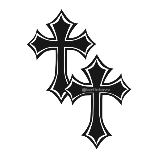 Стикер 31 Dark Vibes