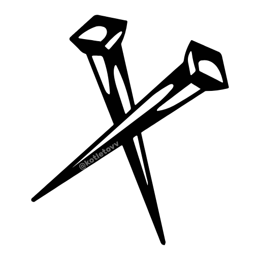 Стикер 53 Dark Vibes
