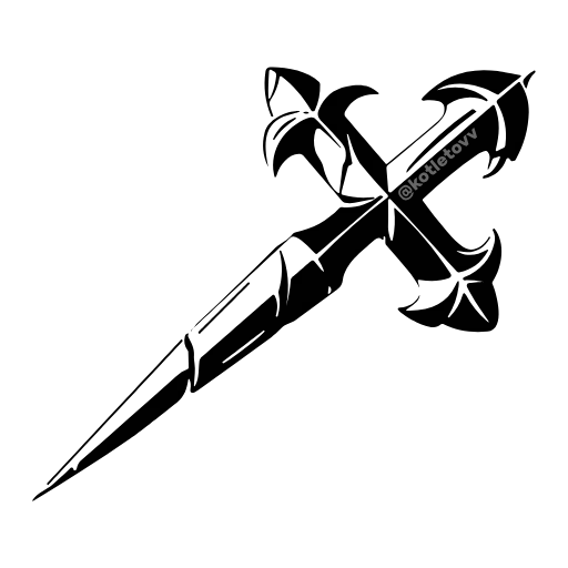 Стикер 39 Dark Vibes