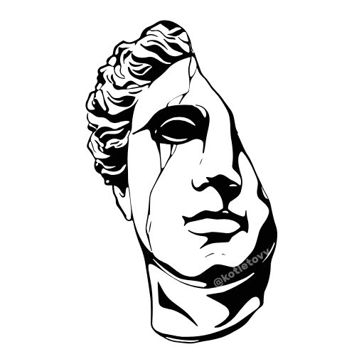Стикер 27 Dark Vibes