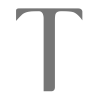 🤩 Эмодзи «Серый шрифт, иконки» для Telegram