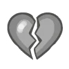 🤩 Эмодзи «Серый шрифт, иконки» для Telegram