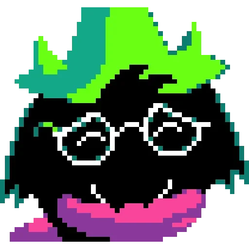 🙂‍↕️ Стикер «Dark Ralsei» для Telegram