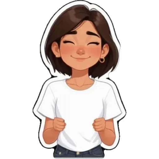 🤗 Стикер «Даша» для Telegram